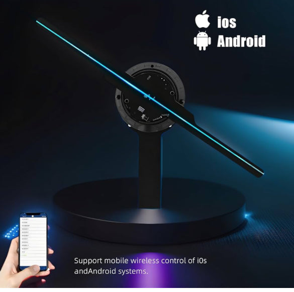 3d Hologram Rgb Gaming fan