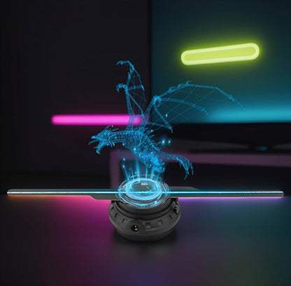 3d Hologram Rgb Gaming fan